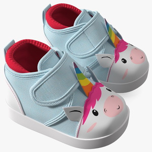 3D Unicorn Baby Sneakers