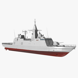 Baynunah Class Corvette UAE Navy 3D