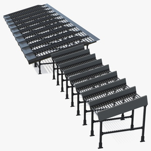 3D Conveyor Roller Table