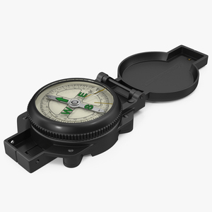 3D model Tourist Compass