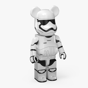 3D Collectible Figure Bearbrick Stormtrooper