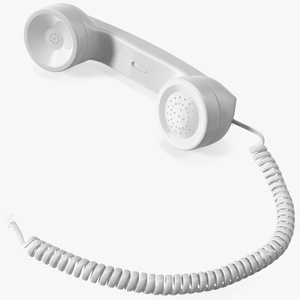 3D Vintage Phone Handset