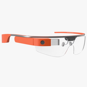 3D model New Google Smart Glasses Coral