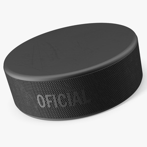 Official Ice Hockey Puck 3D model