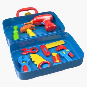 Toy Tools Box Set 3D