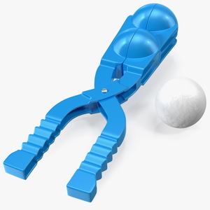 3D model Double Snowball Maker Clip with Snowball