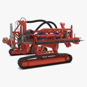 Subsea Pipeline Trencher 3D model