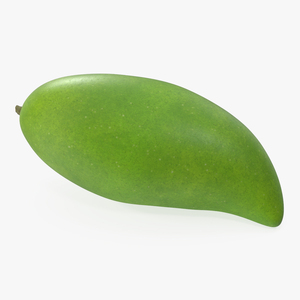 3D Long Green Mango