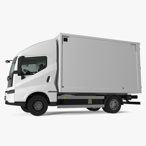 Electric Truck BYD ETM6 White 3D model