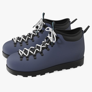 Native Fitzsimmons Onyx Boots 3D model