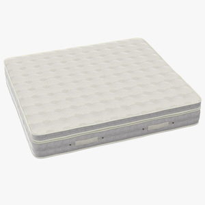 3D model Super King Double Size Sleeping Mattress