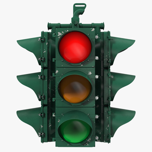 3D model Stop Light