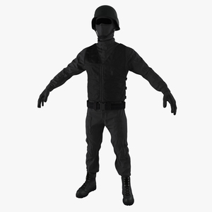 SWAT Uniform 4 3D model