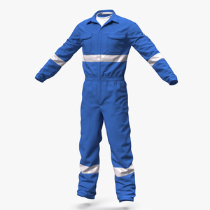 3D Oil Field Worker Suit