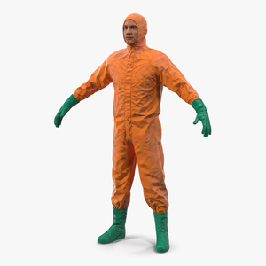 Hazardous Waste Worker 3D