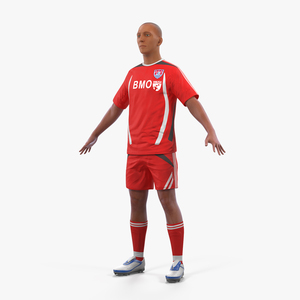 3D model Soccer or Football Player