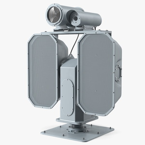 Acoustic System Sending Alarms LRAD 950RXL 3D