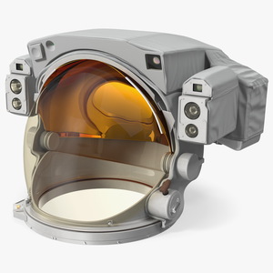 Astronaut Helmet with Visor 3D