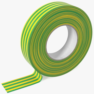 Insulating Electrical Tape Green 3D