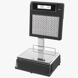 3D Self-service Scales Tornado with Digital Scoreboard