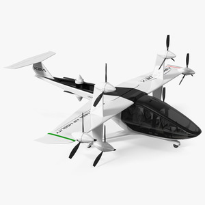 3D MOBi-One V1 ASX Aircraft Rigged