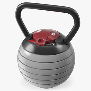 3D Adjustable Kettlebell Gray