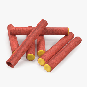 3D model Heap of Firecrackers