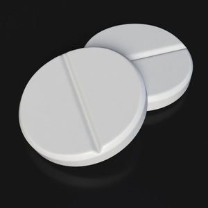 3D Round Split Pill