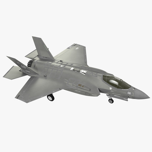 3D Stealth Multirole Fighter F 35 Lightning II model