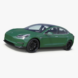 3D model Tesla Model 3 Carbon Fiber Sport Package