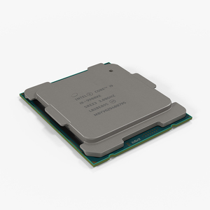 Intel Core i9-9980XE CPU 3D model