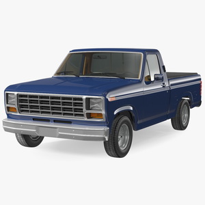 3D model Compact Pickup Truck