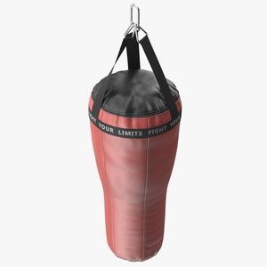 3D Boxing Angle Heavy Bag Brown model