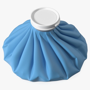 3D Reusable Ice Bag Blue