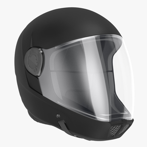 Skydiving Helmet Black 3D