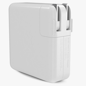 Apple 61W Usb Type C Power Adapter 3D model