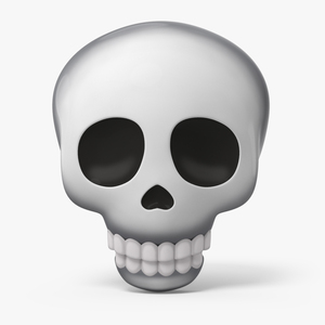 3D Emoji Skull