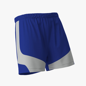 3D Soccer Shorts Blue model