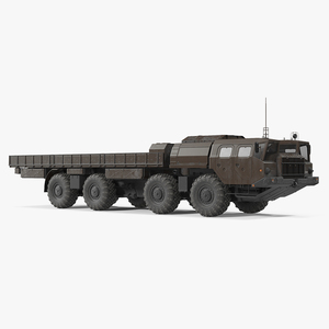 3D MAZ 7310 Offroad 8x8 Transport Vehicle model