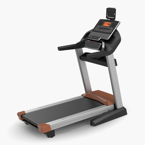 3D Fitness Treadmill Pro Rigged model