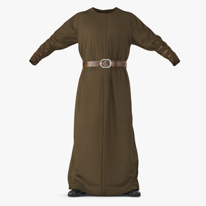 Medieval Clothing Men Tunic 3D