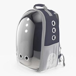 3D model Pet Carrier Backpack Blue