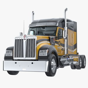 3D Kenworth W990 model