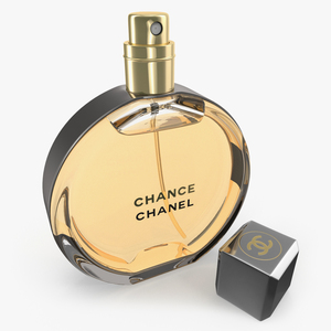 3D Chanel Chance Eau Parfum Vaporisateur Parfum Bottle