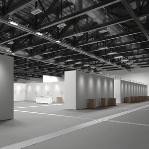 3D Exhibition Space Structure