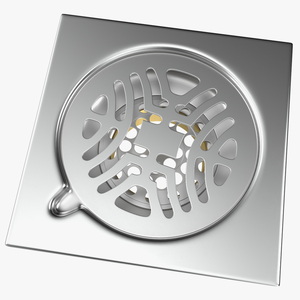 3D model Shower Drain for Bathroom