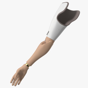 Realistic Prosthetic Arm 3D model