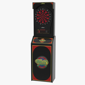 3D Electronic Dartboard Machine model