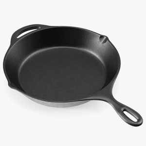 3D model Cast Iron Frying Pan