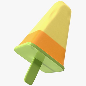 3D model Homemade Ice Cream Banana